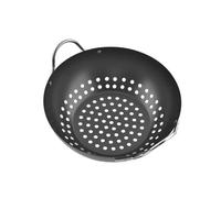 JOINPAYA Panier Grillades Barbecue Extérieur Antiadhésif avec Double Poignée Surface Lisse Facile à Nettoyer pour Cuisson Légumes et Viandes Au BBQ