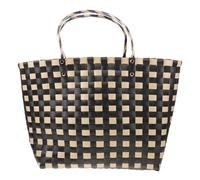 JOINPAYA Panier Tressé à la Main Grosse Capacité en Osier Naturel Paquet Cabas Femme Grand Format pour Shopping Plage Paquet Bandoulière Léger Polyvalent Utilitaire Élégant
