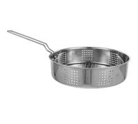 JOINPAYA Panier Vapeur Accessoire Cuisine Solide en Acier Inoxydable Poignée Pliable pour Cuisson Vapeur de Maïs et Petits Pains Maison Restaurant