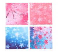 JOINPAYA Papier Origami Carré 9,5x9,5 Cm à Motifs Créatifs Sakura 400 Feuilles pour Bricolage en Papier DIY Garçon et Filles à Plier Soi-même Loisirs Créatifs Décoration et Projets