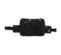 JOINPAYA Paquet Banane Médical pour Infirmière avec Ceinture Réglable Grand Compartiment Multi-Poches en Tissu Épais Paquet de Rangement Professionnel pour Outils Médicaux et Coiffure