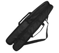 JOINPAYA Paquet De Rangement pour Flûte en Tissu Oxford Étui De Transport Et Portable 2 Pièces Gris Imperméable Étudiants Musiciens