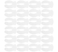 JOINPAYA Patchs Hydratants Jetables en Coton 1000 Pièces, Compresses Oculaires Fines en Papier, Yeux Doux, Soin Apaisant Contour des Yeux pour Nuit et Sommeil