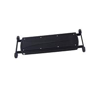 JOINPAYA Pédale De Guitare Pliable Avec Repose-pied Réglable Support Antidérapant Accessoire Pour Pratique Noir