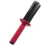 JOINPAYA Peigne à Volume D'air pour Cheveux Bouclés, Peigne à Boucles pour Coiffure, Plastique, Rouge, pour Boucler et Donner du Volume aux Cheveux