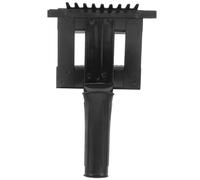 JOINPAYA Peigne de Toilettage pour Chevaux Noir Épais Râteau Ergonomique Antidérapant pour Animaux Outil de Nettoyage et Démêlage Du Pelage Adapté pour Mue et Soins Du Poil