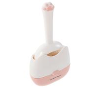 JOINPAYA Pelle à Litière Murale pour Chat avec Support, Tamis à Maille Fine Double Ouverture, Ramasse-crottes Léger et Compact, Kit 1 Pièce pour Entretien Rapide Litière, Usage Domestique