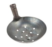 JOINPAYA Pelle de Nettoyage Fer Multifonctionnelle pour Égouts et Drainage Louche Métallique à Vertical Pelle de Tamisage Réutilisable pour Boue et Déchets Outil Robuste pour Jardin et