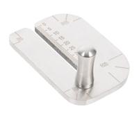 JOINPAYA Perforatrice pour Cuir en Acier Inoxydable - Kit de Perforation Polyvalent pour Couture et Loisirs Créatifs - Plaque à Perforer Fers à Perforer pour Travaux Précis et Décoratifs