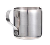 JOINPAYA Pichet à Lait en Acier Inoxydable 304, 60 Ml, Gobelet Mousseur pour Café et Cappuccino, Récipient Mousse Lait Compact pour Usage Maison, Accessoire Barista Pratique et Solide