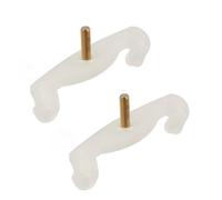 JOINPAYA Pied D'appui-épaule Antidérapant Pour Violon 2 Pièces, Remplacement Caoutchouc Confortable, Accessoire Solide Pour Violoniste, Adapté 1/4-1/8, Usage Pratique Et Facile