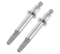 JOINPAYA Pierres à Aiguiser Diamantées pour Tronçonneuse 4,8 Mm, Kit 2 Pièces, Accessoires de Jardinage, Affûtage Manuel Précis, Meules Résistantes pour Chaîne de Tronçonneuse