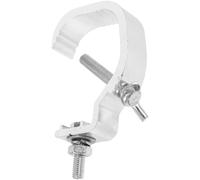 JOINPAYA Pince de Fixation Robuste en Alliage D'aluminium pour Éclairage de Scène, Crochet Pivotant pour Structure D'éclairage, Accessoire Professionnel pour Projecteur, Argenté, Usage