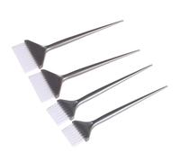 JOINPAYA Pinceau à Coloration Capillaire Extra Large 6 Pièces Manches Longs pour Application Facile Coloration Cheveux Salons et Maisons Kit Complet de Teinture