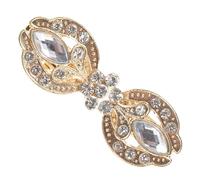 JOINPAYA Pinces à Châle Femme Dorées Décoratives, Clip de Collier Élégant en Alliage de Zinc, Accessoires Polyvalents pour Cape, Robe et Pulls, Finition Brillante pour Tenue Habillée