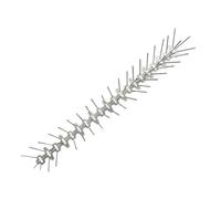 JOINPAYA Piques Protection Solide Anti-Oiseaux en Acier Inoxydable de 50cm pour Pigeons et Pics-Bois pour Rebords de Fenêtres et Poteaux Utilitaires Utilitaires