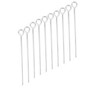 JOINPAYA Piquets de Tente en Résistants 10Pcs Piquets de Camping Renforcés Acier Galvanisé Longs et Solide Accessoires de Tente pour Camping et Randonnée