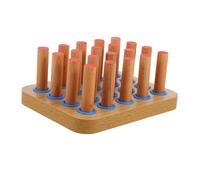 JOINPAYA Planche de Rééducation Bois pour Exercices de Dextérité des Doigts Équipement de Réhabilitation pour Coordination Œil Main Accessoire Bois pour Renforcement des et Motricité Fine