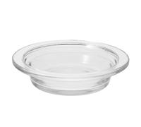 JOINPAYA Plaque de Cire en Verre Transparent, Plat de Remplacement pour Chauffe-Cire Rond 115mm, Verre, pour Huiles Essentielles et Bougies Parfumées, Protège la Table, Facile à Nettoyer,