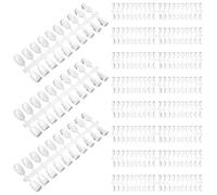 JOINPAYA Plaque de Test de Vernis à Ongles Translucide 200 Pièces, Outil D'entraînement pour Ongles Lisse, Nuancier Pratique pour Salons de Manucure, Écoles de Nail Art et Usage Personnel