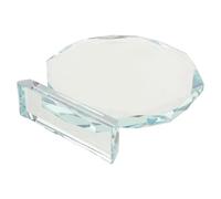 JOINPAYA Plaque de Trophée en Cristal Octogonale Élégante pour Bureau, Verre Cristallin Solide, Décoration Artistique et Souvenir de Reconnaissance Professionnelle