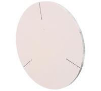 JOINPAYA Plaque Réfractaire Ronde en Céramique 25 CM X 1 CM pour Four de Poterie - Support Stable et Résistant Haute Température - Tapis de Cuisson Réutilisable pour Sculpture Argile et