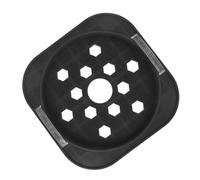 JOINPAYA Plateau de Support Mobile pour Réservoir de Gaz 1 Pièce, Base Ronde en Plastique Abs Gris Foncé, roulettes Universelles Stables, Rangement Pratique pour Bouteille de Gaz la