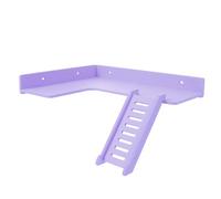 JOINPAYA Plateforme Debout Bois pour Hamster avec Échelle Aire de Jeu et Repos pour Petits Animaux Cage Hamster Polyvalente et Accessoire pour Cages Petits Animaux