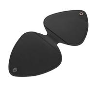 JOINPAYA Pochette de Guitare Portefeuille de Guitare Rangement PU Black