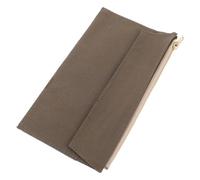 JOINPAYA Pochette de Voyage Zippée Olive pour Carnet de Notes - Organiseur Fin et Léger en Tissu Résistant - Étui Compartimenté pour Fournitures et Accessoires de Voyage - Porte-Carnet