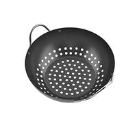 JOINPAYA Poêle à Légumes Antiadhésive avec Double Poignée Panier De Barbecue Professionnel pour Griller Et Égoutter Accessoire Cuisine Intérieur Et Extérieur