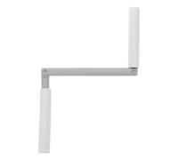 JOINPAYA Poignée de Manivelle Design Ergonomique Volet Roulant en Alliage de Zinc Accessoire D'abri Polyvalent Fatigue, Compatible Fenêtres et