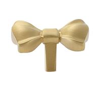 JOINPAYA Poignée de Meuble en Laiton Doré Forme Nœud, Bouton de Tiroir pour Placard et Commode, Design Bohème, 1 Pièce, Décoration Chambre D’garçon et Filles et Mobilier Intérieur