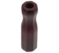 JOINPAYA Poignée de Remplacement pour Foot en Bois Massif, Poignée Antidérapante Ergonomique Octogonale, Accessoire Pratique pour Table de Foot, Couleur Rouge Foncé Adaptée aux Jeux