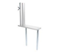 JOINPAYA Pointe de Parasol Polyvalente Jardin Ancre de Parasol d'Extérieur en Aluminium Fixation pour Parapluie de 30Mm Résistante aux Vents