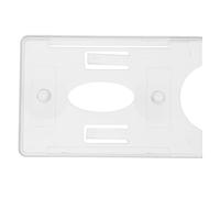 JOINPAYA Porte Carte de Stationnement à Ventouse Robuste en Plastique Blanc Installation Simple Support pour Carte de Péage pour Véhicule en Conduite