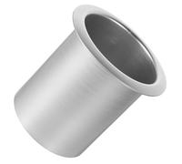 JOINPAYA Porte-gobelet en Métal Inoxydable 1 Pièce pour Canapé Inclinable, Support Tasse Café pour Poignée de Fauteuil, Remplacement Porte-Tasse Stable et Résistant, Accessoire Maison