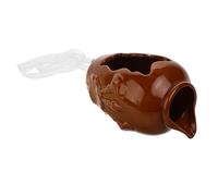 JOINPAYA Pot à Eau Courante Aquatique Fontaine circulé Marin Aquarium décor Funky Accessoires de Poisson Pot de Kimchi conteneurs Kimchi conteneur de Rangement Kimchi céramique Kaki