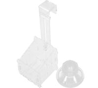 JOINPAYA Pot de Plantation en Acrylique Transparent pour Aquarium Petite Jardinière Ventouse et Crochet Coupe D’Élevage de Plantes Aquatiques Compacte Support Pratique pour Réservoir