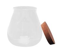 JOINPAYA Pot Verre Transparent avec Bouchon Liège Bocal Terrarium Vide pour Décoration DIY Stockage Sécurisé pour Plantes et Petits Objets Cadeau Pratique pour Maison