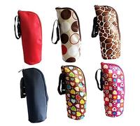 JOINPAYA pour Biberon Garçon Fille De Transport Portable avec Isolation Thermique Rouge Brillant