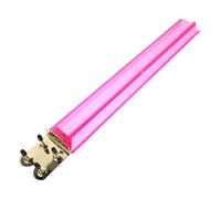 JOINPAYA Poussoir de Mahjong avec Tête en Fer, Règle de Placement des Tuiles Rouge, Outil de Tri et Support pour Jeu de Mahjong, Accessoire Pratique pour Parties en Famille et Clubs