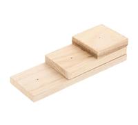 JOINPAYA Présentoir Bois Créatif pour Spécimens D'insectes Trou pour Épingle, Support D'affichage Chic pour Expérimentations Personnelles et Scolaires