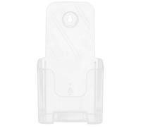 JOINPAYA Présentoir Porte-Brochures A6 en Acrylique Transparent Support Mural Simple Couche Organiseur de Documents pour Bureau et Salle d'Étude