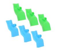 JOINPAYA Prolongateur D'eau Flexible en Tpr 6pcs pour Rallonge de Robinet D'évier Anti-éclaboussures, Accessoire Pratique Cuisine et Salle de Bain