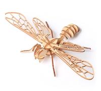 JOINPAYA Puzzle 3D en Bois 8 Pièces Modèle D’Insecte à Peindre Éducatif DIY sans Colle ni Outil Kit Créatif pour Garçon et Filles Activité Manuelle Ludique et Décorative