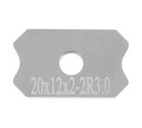 JOINPAYA Racleur Manuel en Acier Inoxydable Argenté pour Travail du Bois, Outil Affleureuse de Chants, Gain de Temps et Finition Professionnelle, pour Décoration et Fabrication de Meubles