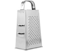 JOINPAYA Râpe Multifonction en Acier Inoxydable 6 Pouces 4 Faces Tranchantes, Râpe à Légumes et Fromage, Outil Portable Anti-dérapant Cuisine Maison, Coupe Pommes de Terre et Carottes