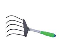 JOINPAYA Râteau à Palourdes Multifonction Plage Outil De Creusage pour Coquillages Et Crustacés 39 Cm en Acier Inoxydable Pratique Et Ergonomique