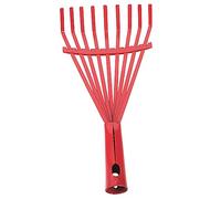 JOINPAYA Râteau De Jardin en Acier à Haute Teneur en Carbone pour Jardinage Et Cour, Râteau à Feuilles Mortes à 9 Dents, Outil Agricole sans Manche, pour Ameublir Le Sol Et Ramasser Les Feuilles